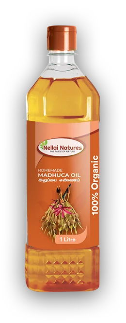 Nellai Natures Madhuca Oil bottle